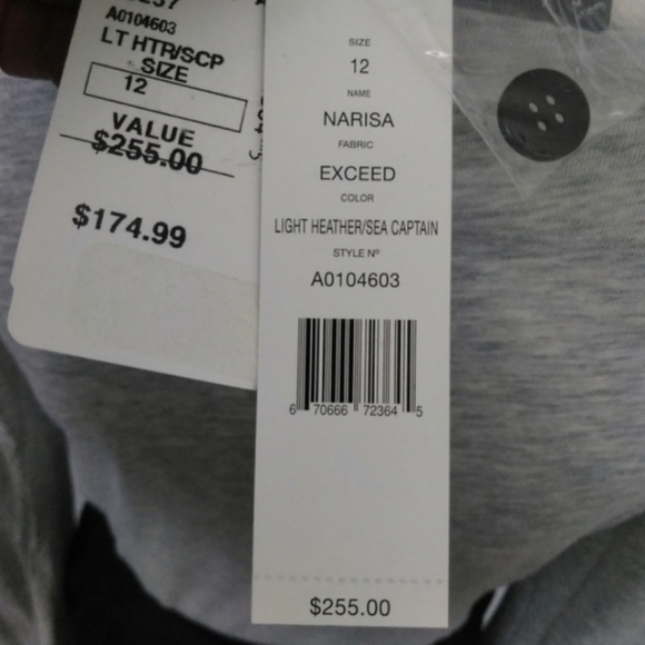 Theory Saks Fifth Ave Narisa Exceed Heather Sea Captain Dress - Picture 8 of 11